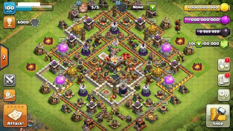 clash of clans private server ip list