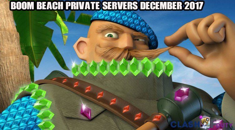 Boom Beach Private Servers December 2017