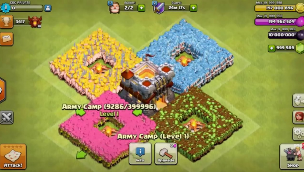 how to join a private server on clash of clans